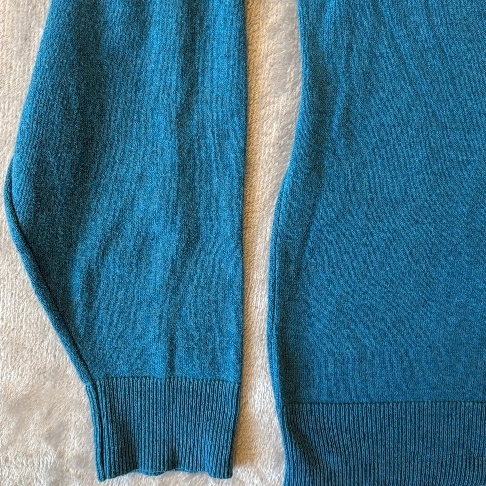 Old Navy V-Neck Teal Men’s Sweater Sz L
